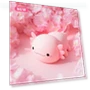 Cute Axolotl Night Light — Night Lights, DC-HOME Textile