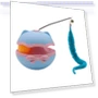 Interactive Cat Toy with Tail — Cat Playthings, KOBE777