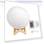 Moon Lamp with Wooden Base — Lighting Accessories, Schoolyard
