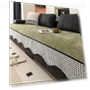 Leather Sofa Lawrence Pillow Chenille Advanced Touch Anti-Scratch for Cats Straight Row Cover Solid 30 * 50Cm Waist... — Slipcovers, Garden Supplies My