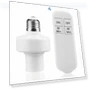 Wireless Remote Control Light Bulb Socket Smart Switch — Outlet Switches, SaiMili Light