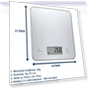 Smart Food Scale — Weight Management Tools, DC-HOME Textile