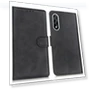 Cowhide Texture Leather Wallet Stand Phone Cover — Phone Accessories, Smartwatch 2025
