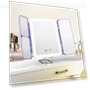 Makeup Mirror with LED Lights — Compact & Travel, Sejoy