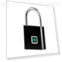 Smart Fingerprint Padlock — Biometric Security, Meterk