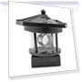 Solar LED Beacon Light — Garden Illumination, Warm home textiles