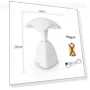 LED Night Light with Smooth Brightness Adjustment — Desk & Table Lighting, Binchi Lighting Appliances