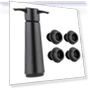 Vacuum Wine Saver with 4 Stoppers — Wine Accessories, House & Kitchen