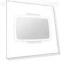 Cosmetic Mirror with Illumination — Interior Mirrors, Car Care