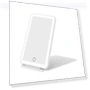 LED Folding Travel Makeup Mirror — Compact & Travel, Makeup Kits
