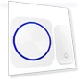 Autonomous Waterproof Wireless Doorbell with Nightlight — Push Buttons, Conwe