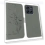 Feather Imprint PU Leather Wallet Phone Cover — Flip Cases, Smartwatch 2025