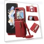 Leather Back Cover Zipper Wallet Kickstand Phone Case with Shoulder Strap — Flip Cases, Smartwatch 2025