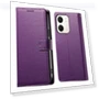 Magnetic Snap Litchi Texture Leather Wallet Phone Cover with Wrist Strap — Flip Cases, Smartwatch 2025