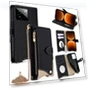 Leather Case Wallet Stand Cover with Chain Strap — Phone Accessories, Smartwatch 2025