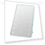 Touch Control Cosmetic Mirror — Handheld, Jingao