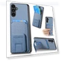 Folding Kickstand Leather Coated TPU Phone Cover — Screen Protectors, Smartwatch 2025