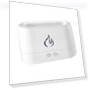 Portable Air Humidifier with Auto Shut-off and LED Flame Diffuser — Air Moisturizers, Luminaire Lighting Mall