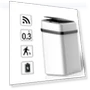 Smart Trash Bin — Kitchen Cans, Luminaire Lighting Mall