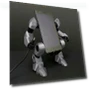 Adjustable Robot Phone Holder with Charging Cable — Phone Stands, Shredded cabbage