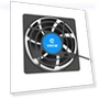USB Cooling Fan for Android TV Box — Cooling Pads & Fans, Blackin