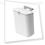 Wall Mounted Smart Trash Bin — Waste Baskets, Fashion Rose
