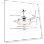 Ceiling Fan with Remote Control — Ceiling Fans, Stone Home