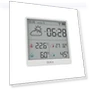 Electronic Temperature and Humidity Sensor Wi-Fi Smart Digital Hygrometer Thermometer Clock Weather Station — Home Climate Control, Build My Home
