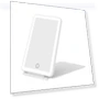 Folding Travel Makeup Mirror with LED Lighting — Compact & Travel, AE Selection