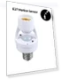 PIR Motion Sensor Lamp Head Base with E27 Socket — Motion Sensors, Build My Home