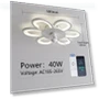 Smart Remote Control Ceiling Fan with LED Lighting — Ceiling Fans, Rainbow Rain