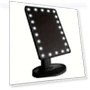 Square Cosmetic Mirror with Light — Compact & Travel, Build My Home