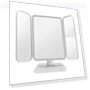 Triple LED Makeup Mirror — Makeup, AE Selection