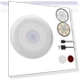 LED Night Lights with Touch Control — Night Lights, Luminaire Lighting Mall
