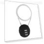Motorcycle Helmet Lock — Luggage Locks, JOHO