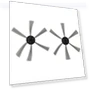 Round Floor Brush — Smart Cleaning Robots, Robot Sweeping Accessories