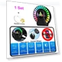 Smart LED Symphony Sound Control Pickup Light RGB Music Rhythm Ambient Lamp — LED, A Surname Home