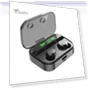 Bluetooth Stereo Earbuds with LED Digital Display — In-Ear Headphones, Computer Life