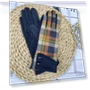 Checkered Women's Gloves — Gloves & Mittens, Female s