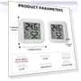Smart Bluetooth Temperature and Humidity Sensor — Home Climate Control, Super Dream Home