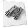 Touchscreen Gloves with Rabbit Fur Lining — Gloves, Female s