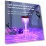 Glass Design Touch Crystal 7-Color Ambient Light Humidifier — Overhead Lighting, TrendyFinds