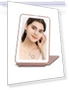 Portable Touch Makeup Mirror with 3 Lighting Modes — Compact & Travel, Vinde Home