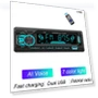 1 Din Car Stereo with MP3, FM, Dual BT, AM, USB, RDS, AUX, TF, AI Voice Support, Fast Charging, Remote Control, 7 Color... — Phone Accessories, Auto Launcher