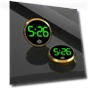 Glowing Electronic Car Clock — Clock, Auto Launcher