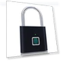 Smart Lock with Fingerprint Identification — Luggage Locks, Auto Launcher