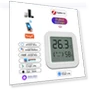 Temperature and Humidity Sensor with LCD Screen — Home Climate Control, Home Textile Home Decoration