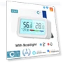 Temperature and Humidity Sensor with Display — Smart Home Hubs & Controllers, Super Dream Home