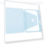 Thumbnail Acrylic TPU 3-folding Rotating Smart Tablet Leather Case for iPad 10.2 — Keyboard Cases, GEBEI