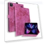 Thumbnail Cartoon Sakura Cat Embossed Smart Leather Tablet Case for iPad Pro 11 2022 / Air 10.9 2022 — Cases